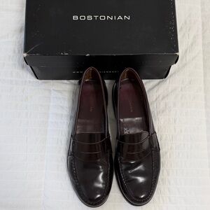 Bostonian Dark Brown Leather Loafers